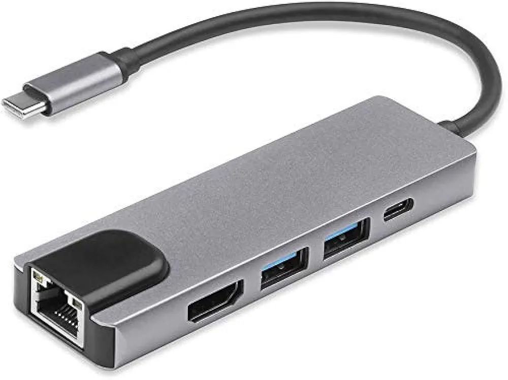 Adapter Type-C To Hdmi 5 In 1