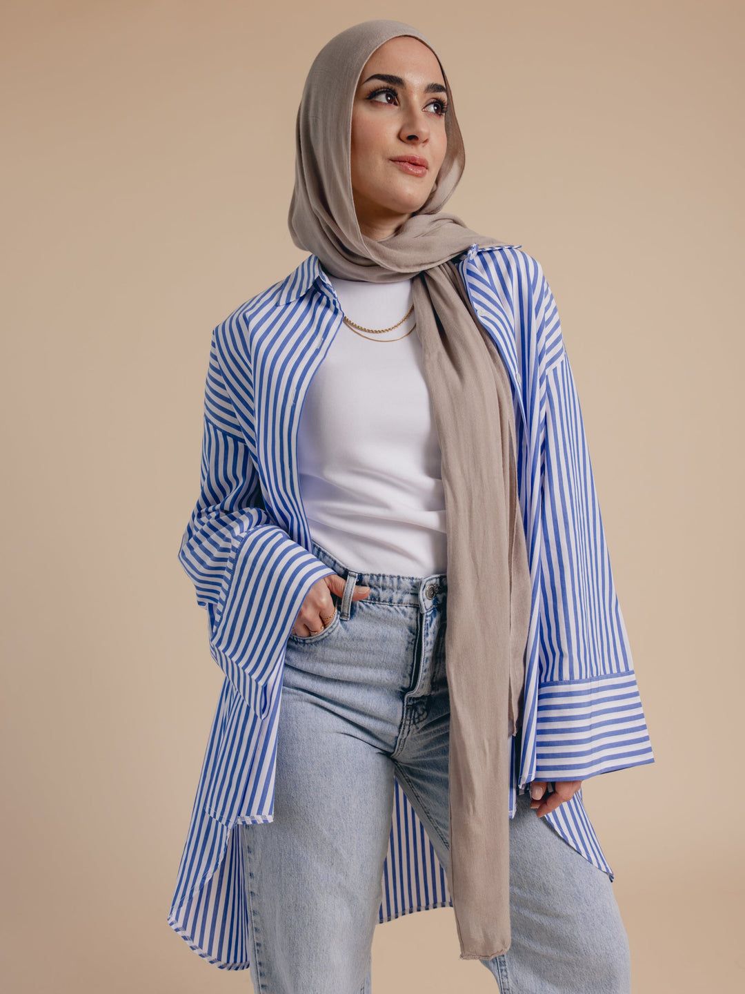 Forever Favorite Poplin Shirt - Stripey